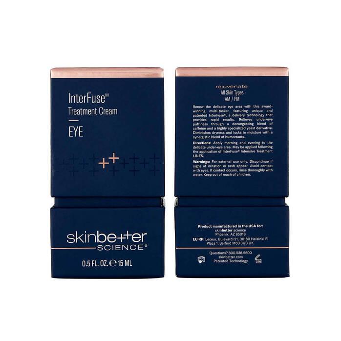 InterFuse treatment Cream - EYE 15 mL - SkinBetter Science - Albany Aesthetics