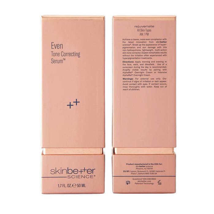 Even Tone Correcting Serum 50mL - SkinBetter Science - Albany Aesthetics