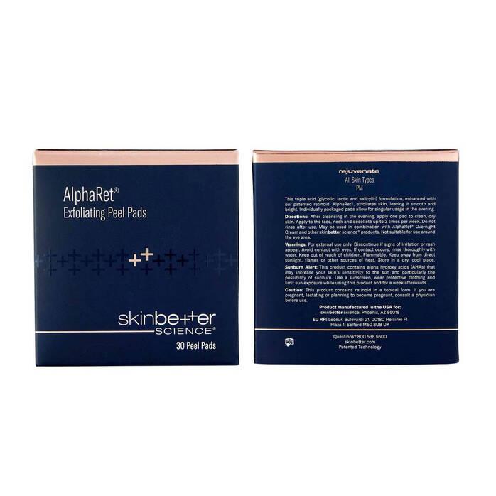 AlphaRet Exfoliating Peel Pads - SkinBetter Science - Albany Aesthetics